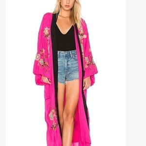 Floral Embroidered Kimono by Free People